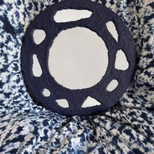 Petit miroir bleu