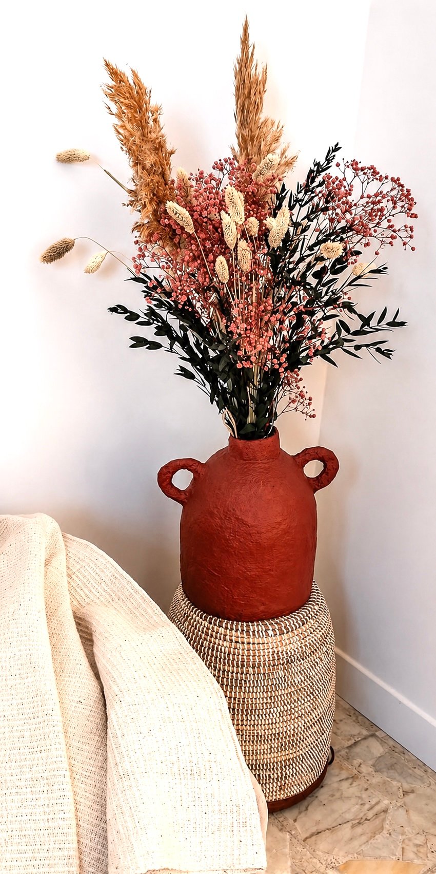 Vase avec anses